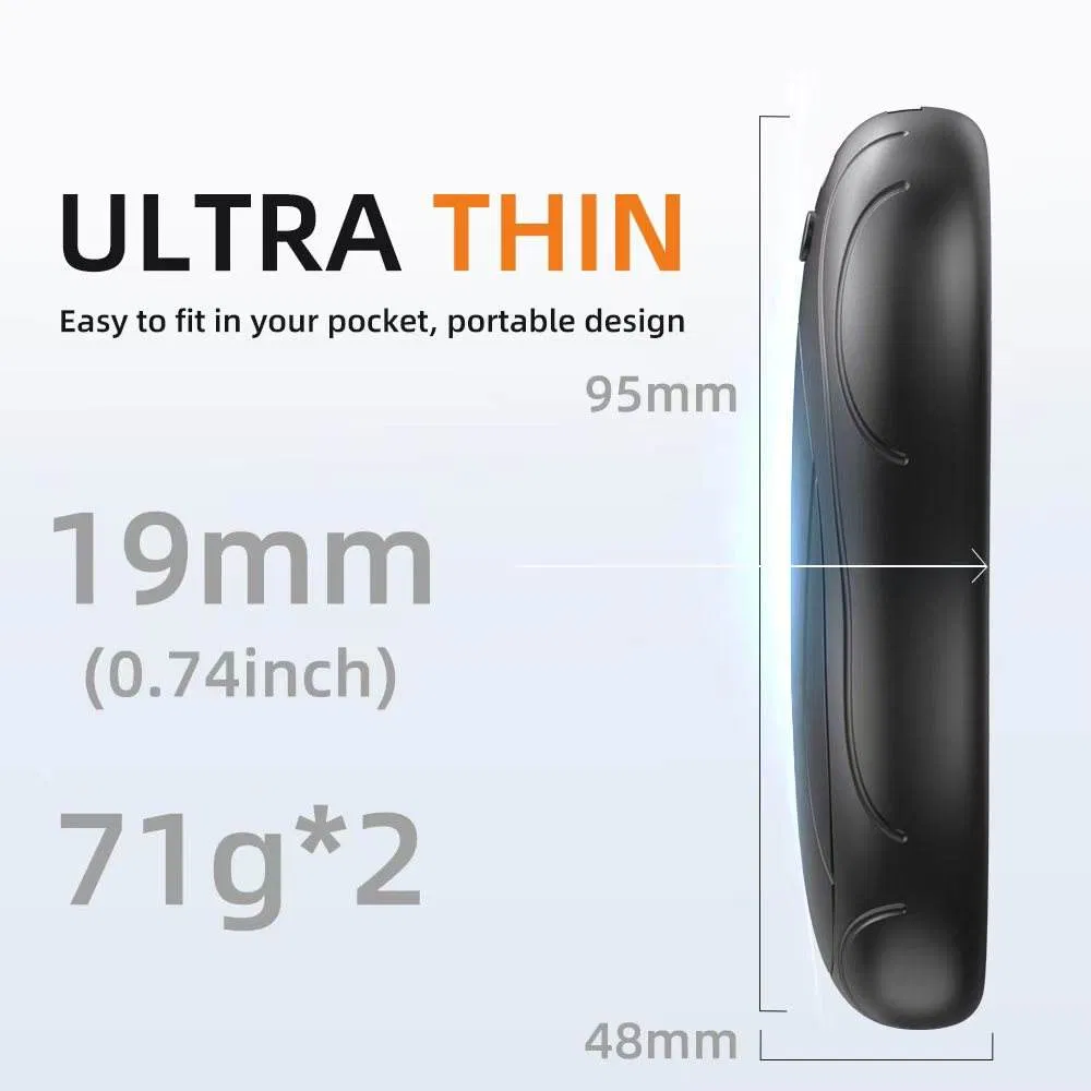Mini Digital Display USB Charging Hands Warmer Promotion Christmas Gift