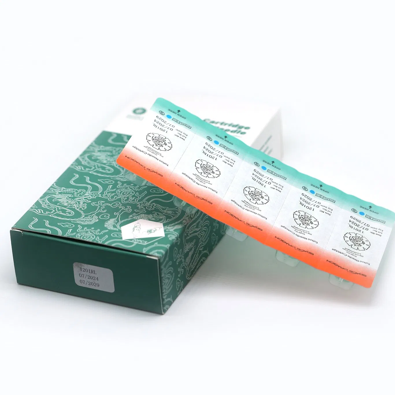 Budget-Friendly OEM Available Tattoo Cartridge Needles Disposable Sterile Tattoo Needle Cartridge for Tattoo Pen and Detail Work Lining and Shading Rl/RS/RM/M1