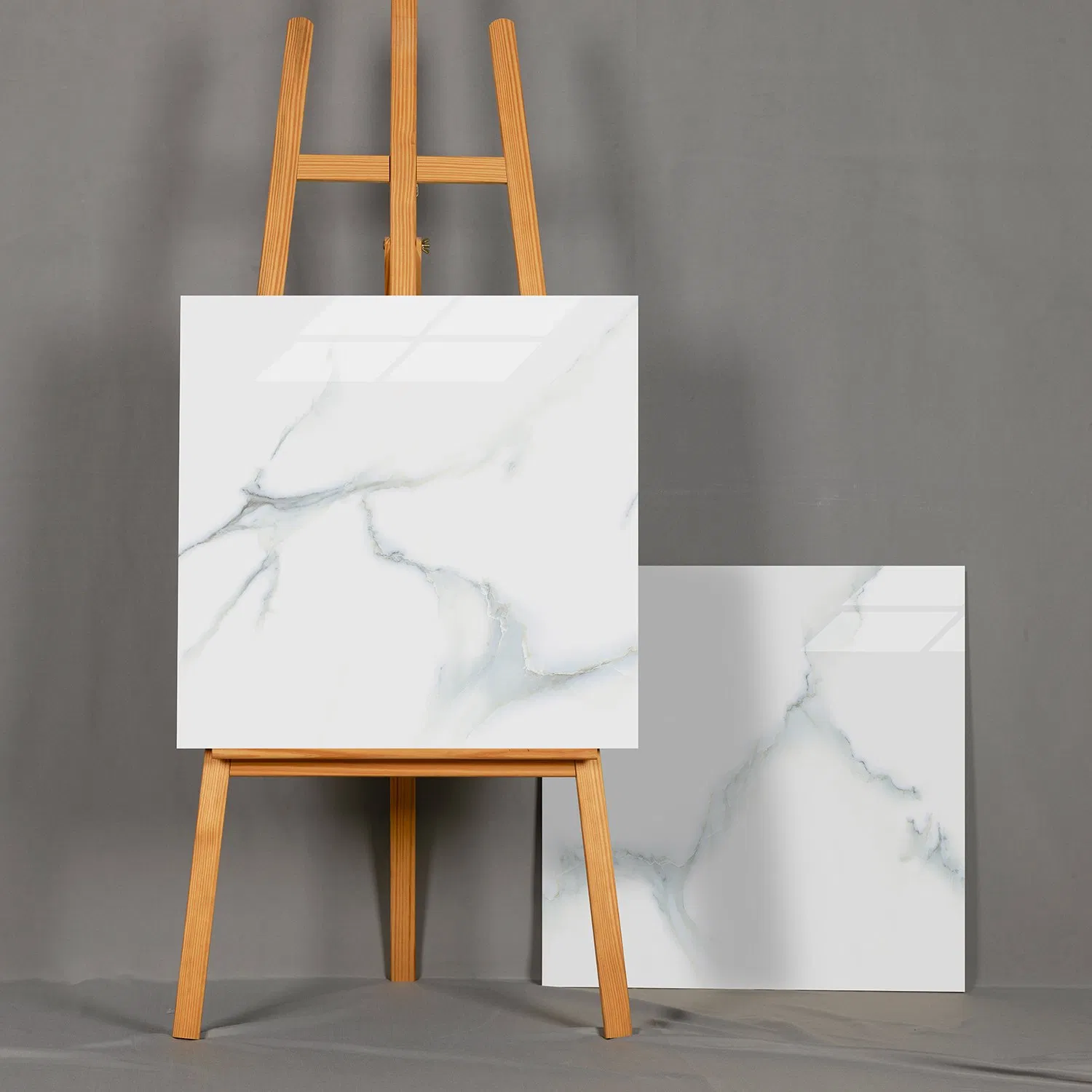 Best Selling Super White Carrara Marble Tile 600*600mm/600*1200mm in Stock Fast Delivery