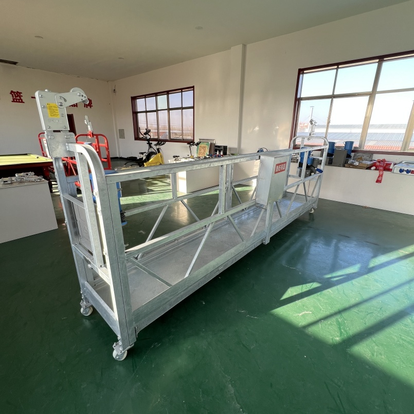 Hot Galvanized Electric Suspended Platform for Cradle Operations with Enhanced Security