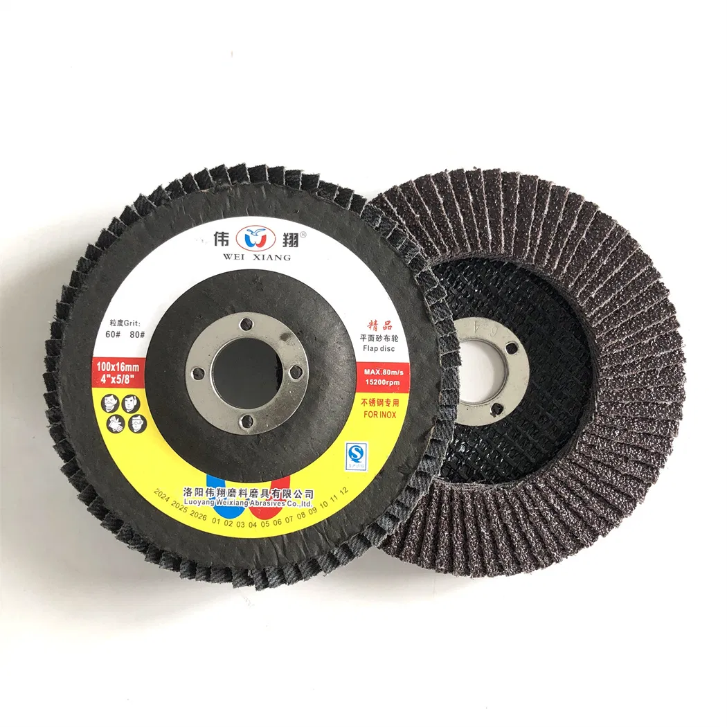 Лепестковый круг 100 мм для полировки нержавейки и металла