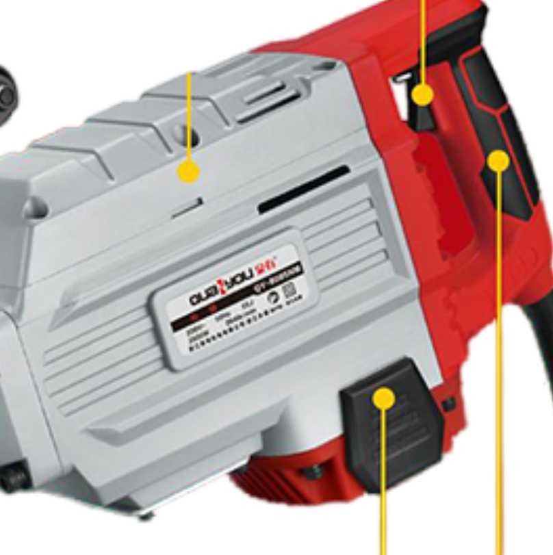 Отбойный молоток QY-8095NM мощный 2800Вт