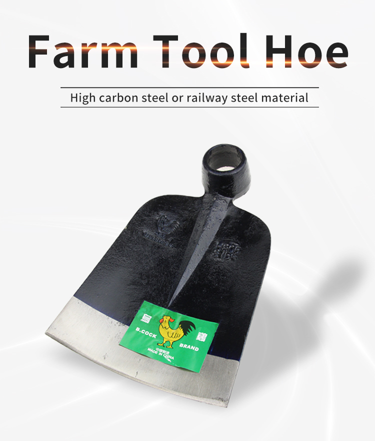 High Quality Steel and Wood Ergonomic Hoe for Gardening Tools