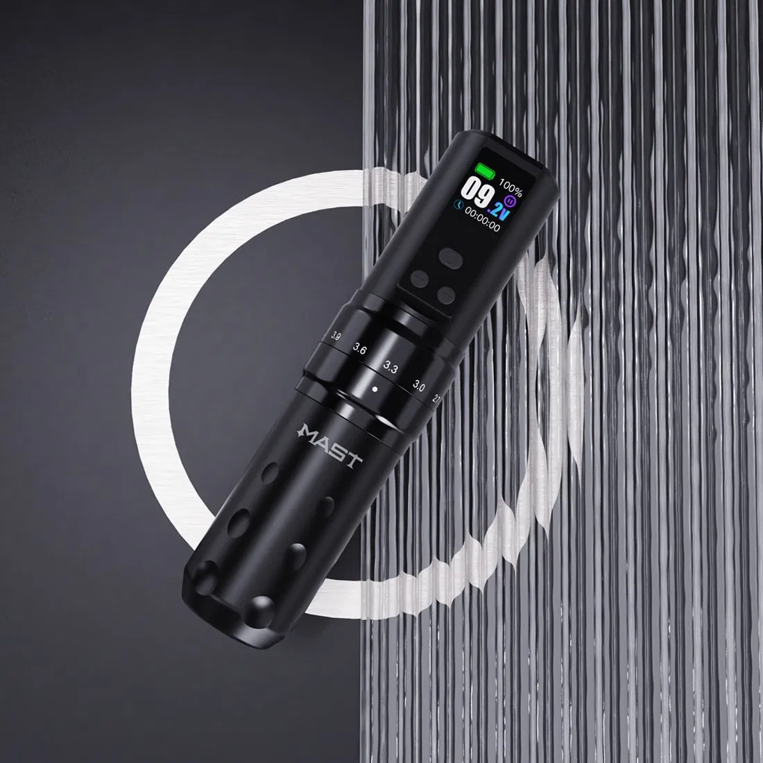 Mast Fold 2 PRO Professional Seven Stroke Length Adjustable Wireless Tattoo Pen Machine