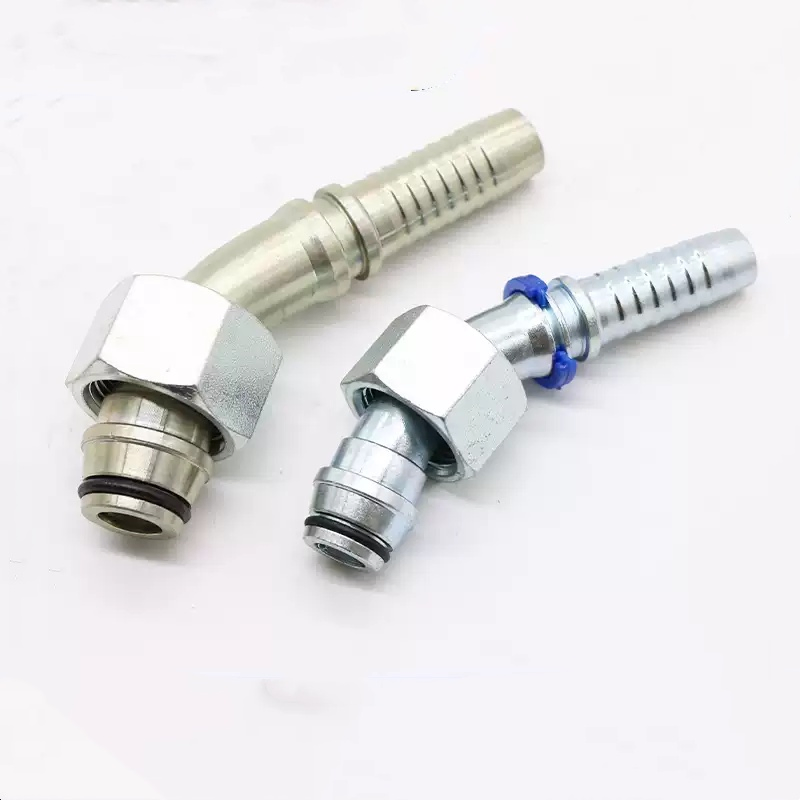 45 Degree Hose Coupling O Ring Fitting for Yellow Rubber Hose