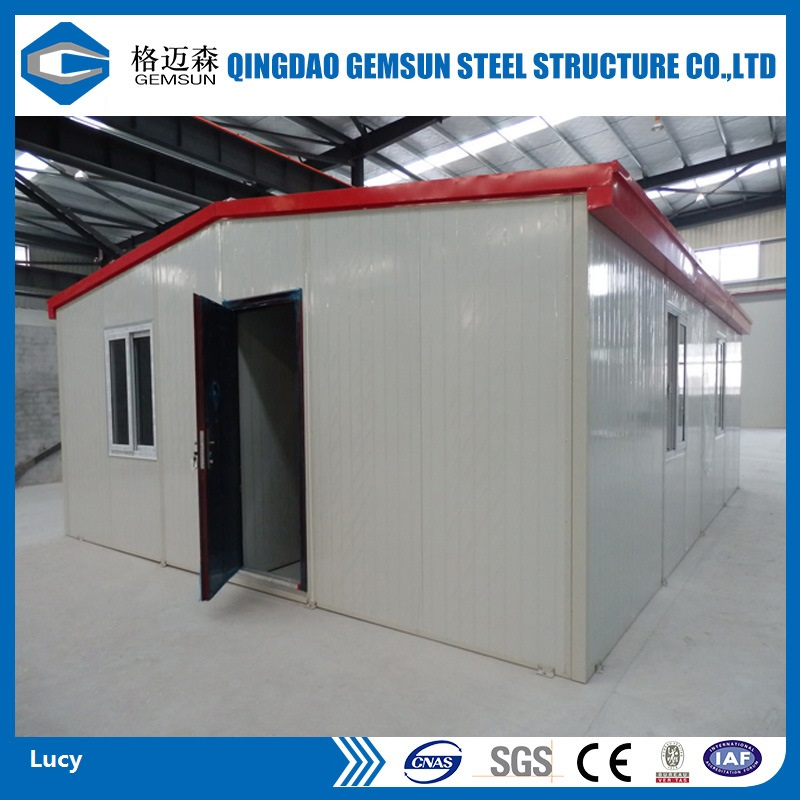 Prefab House with Sandwich Panel Steel Structure Workers Domitory