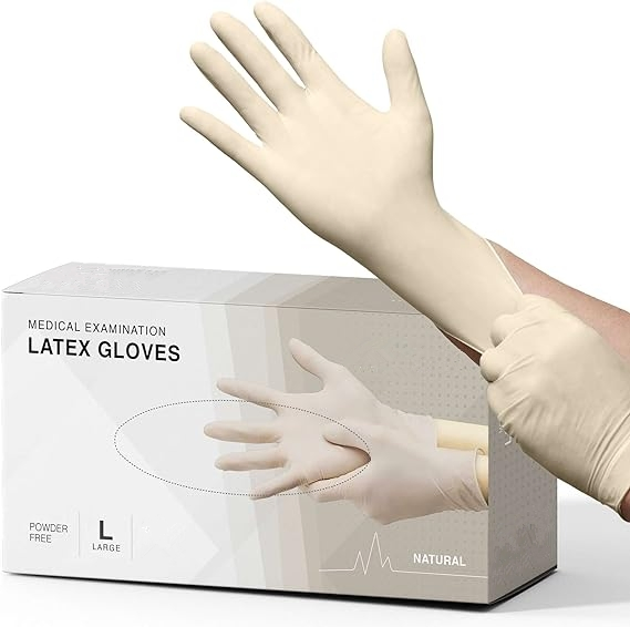 Medical Disposable Gloves Anti-Slip Powder Free Nitrile Examination Gloves