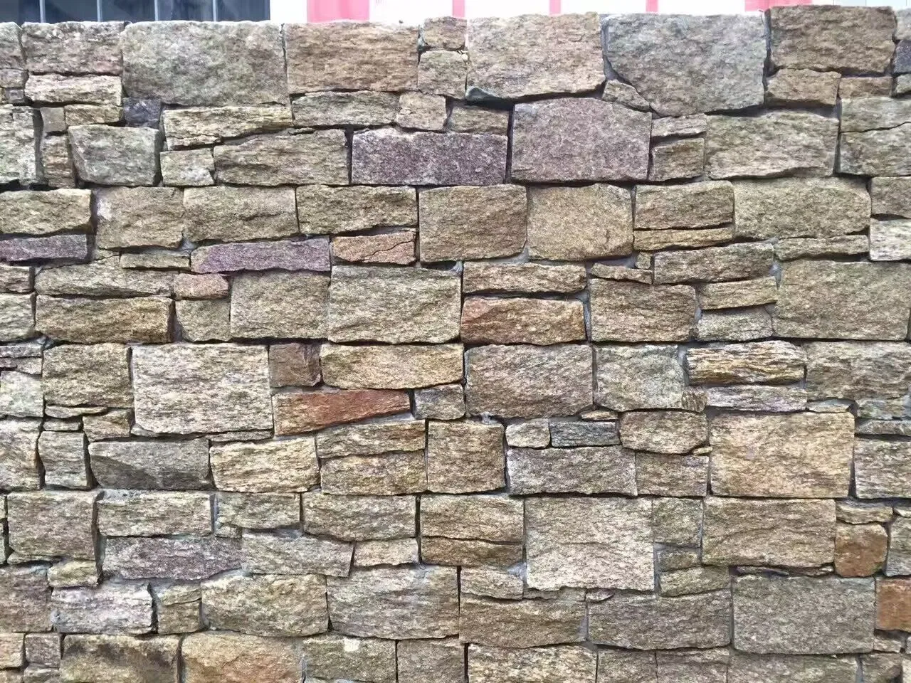 Culture Stone Rusty Slate Stone Veneer with Natural Split Surface for Wall Cladding