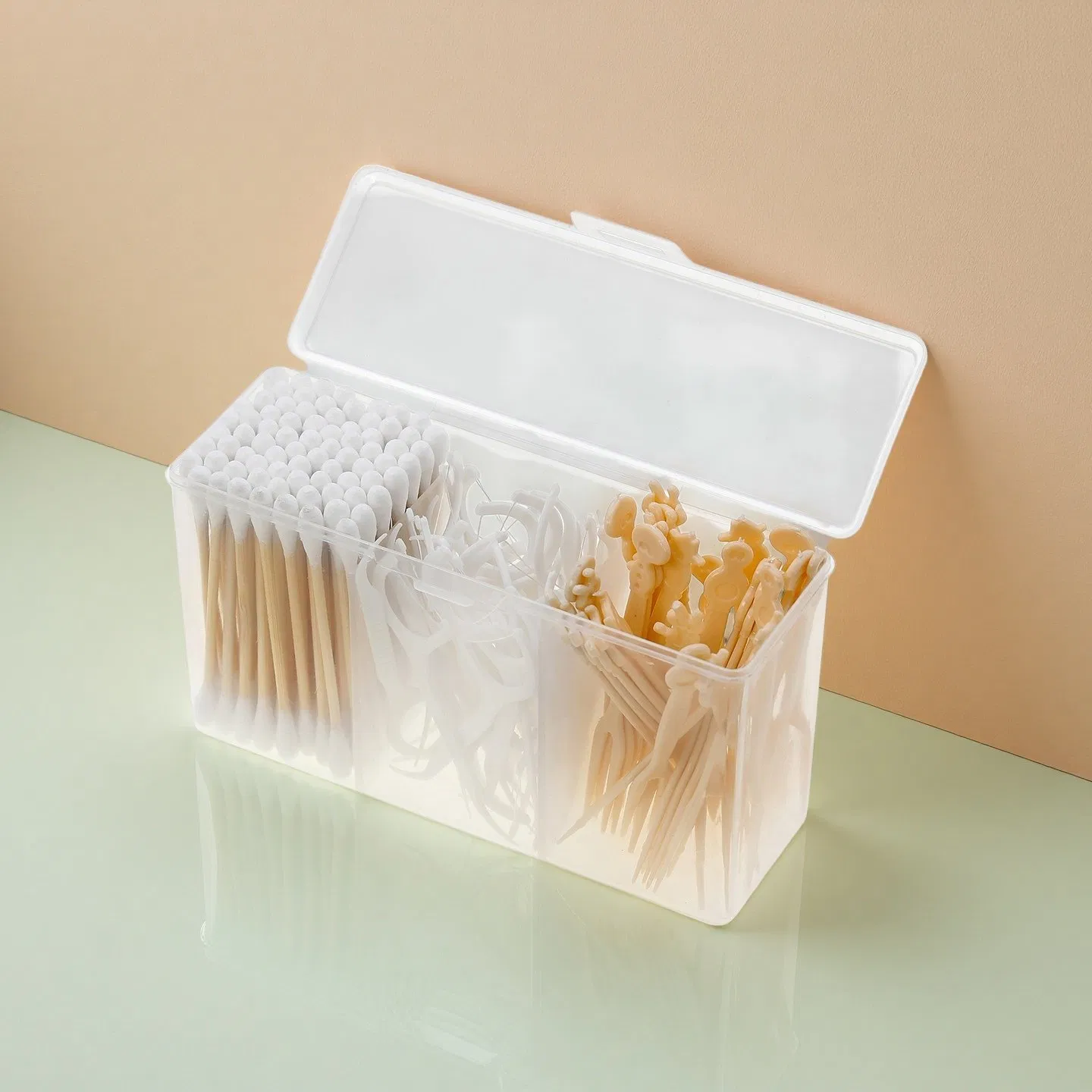 Hygienic Dental Floss Picks for Oral Cleaning