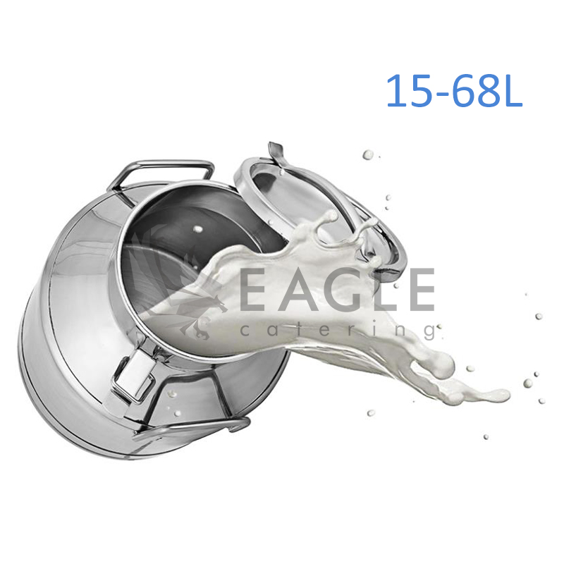 Stainless Steel Storage Barrels Storage Container with Seal Cover Milk Can