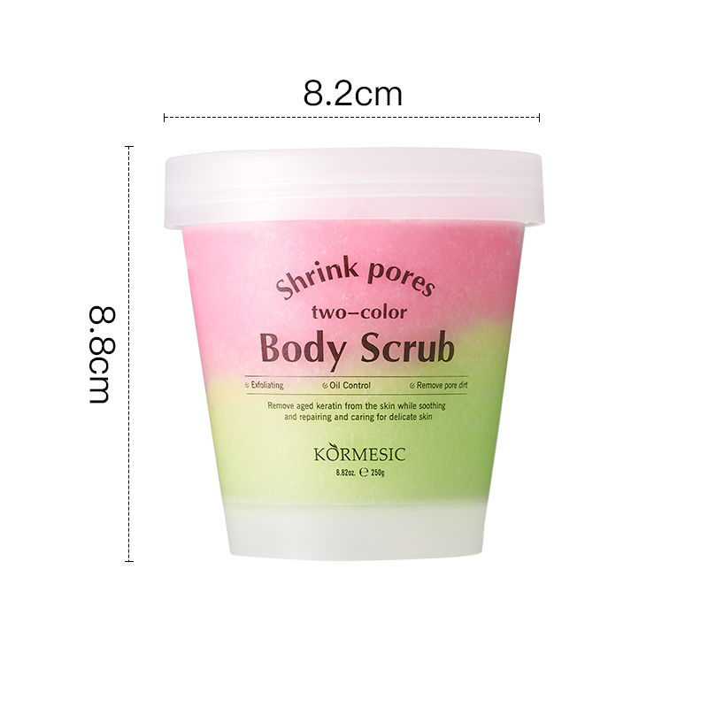 Refreshing Green Tea Body Scrub for Minimized Pores