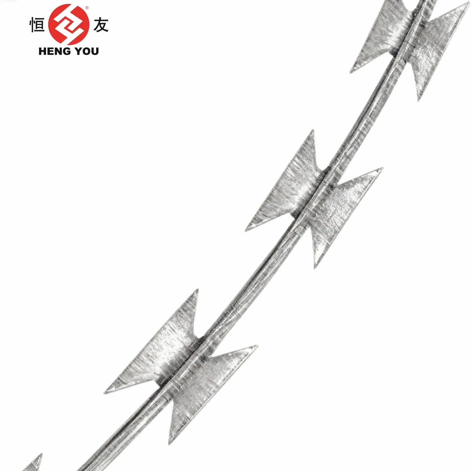Колючая проволока BTO-28 с оцинковкой, 100-500м