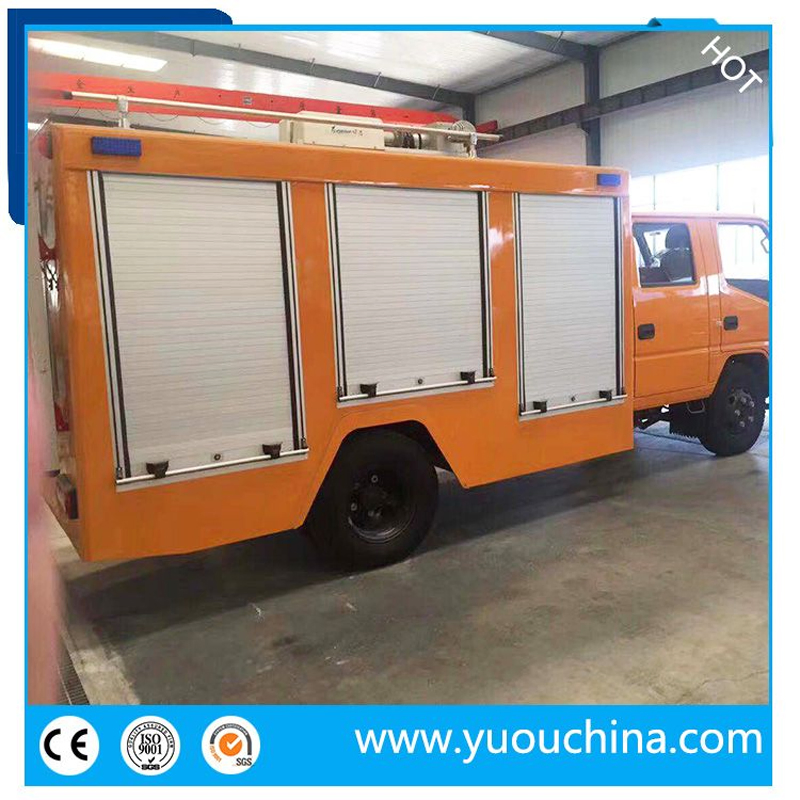 Firefighting Emergency Fire Truck Special Coca-Cola Vehicles Roll up Aluminum Alloy Roller Shutter