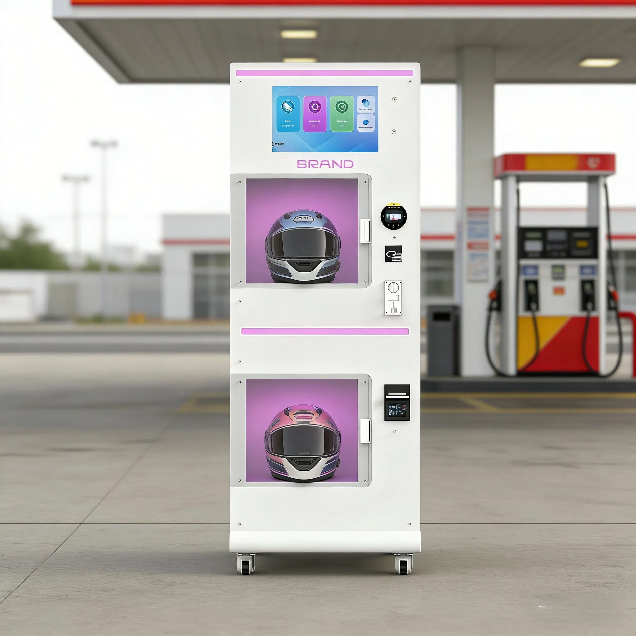 Self-Service Payment Automatic Helmet Cleaning Machine for Commercial Use Helmet Machine