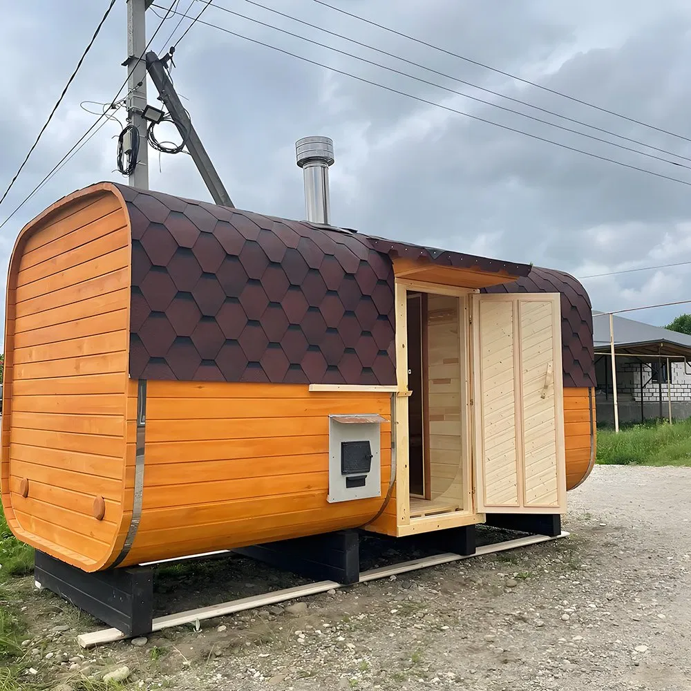 Сухая сауна из красного кедра Boda для улицы