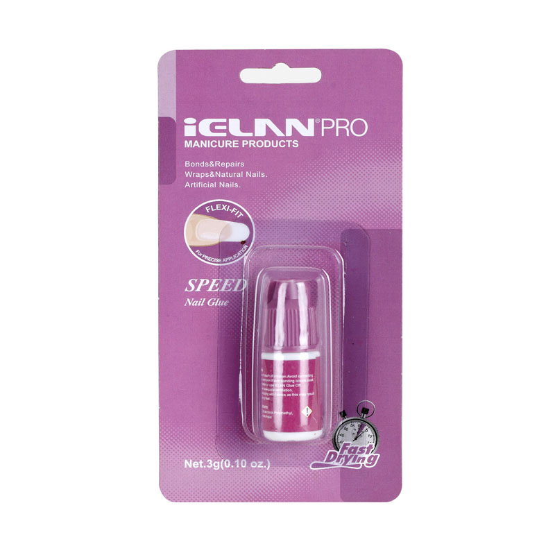 Instant Super Strong Bonding Liquid Fake Nail Art Polish Label Adhesive Glue