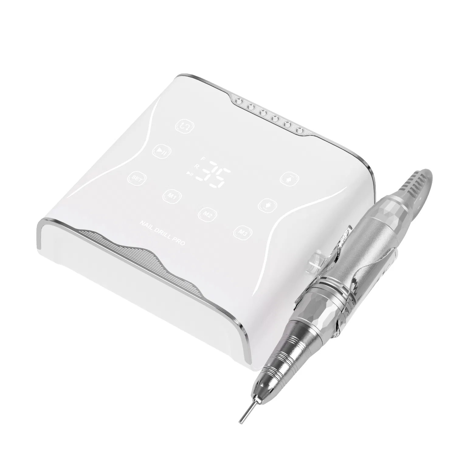 Nail Art Supplies Manicure Machine Touch Button 3 Preset Modes Nail Drill for Salon