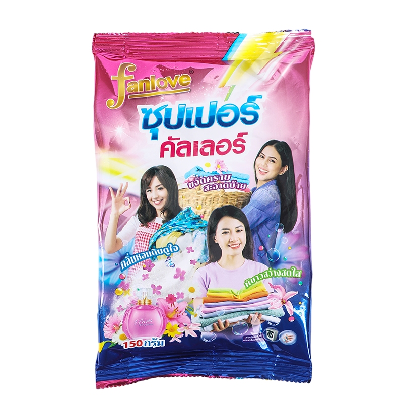 Custom Leak Proof Detergent Powder for Washing Machine Washing Powder Detergent Soap Powder in Packaging Plastic Bags