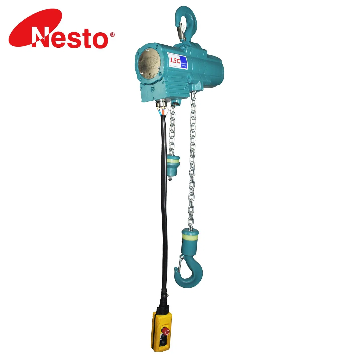 Пневматическая цепная таль взрывобезопасная 6.3т