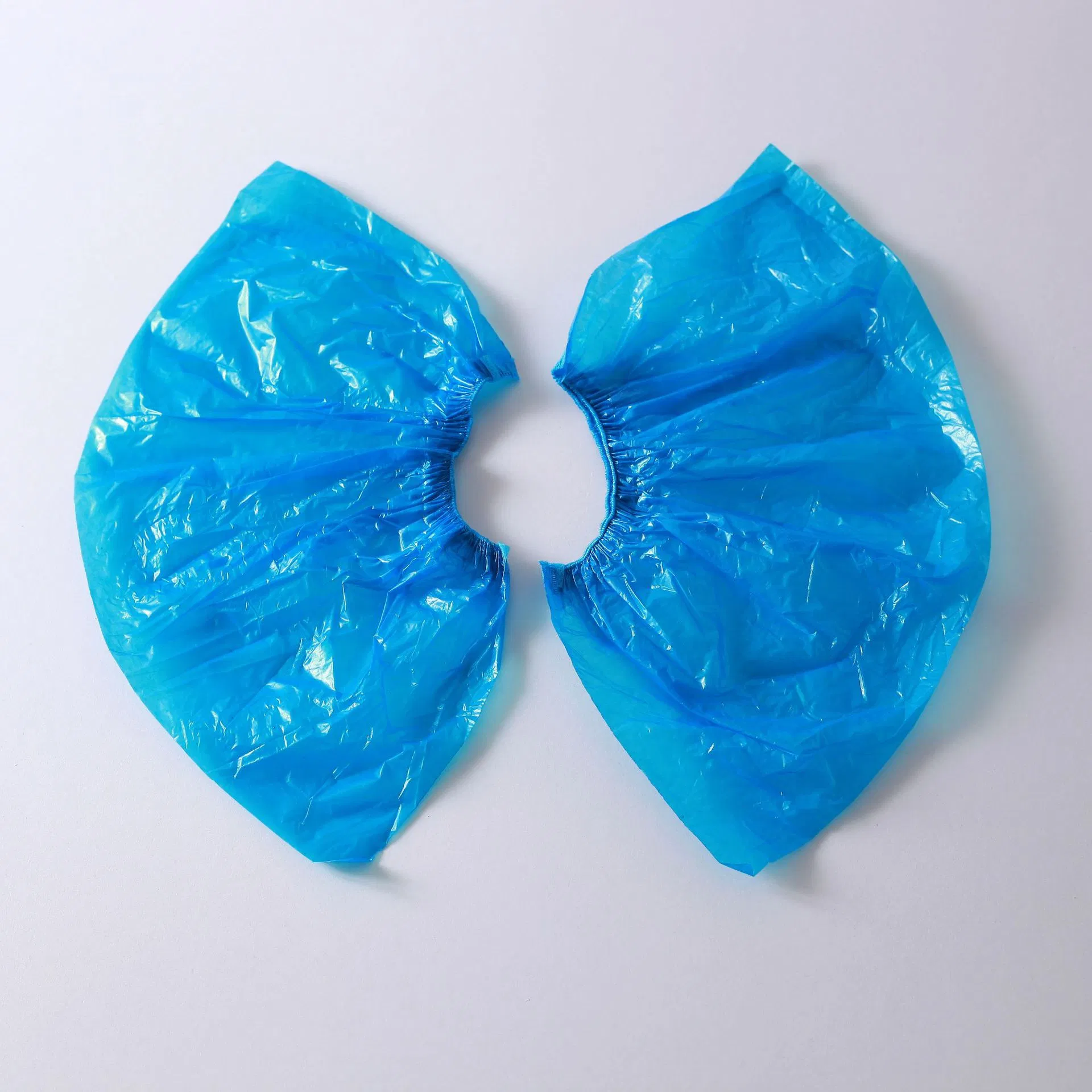 Eco-Friendly Disposable Plastic Waterproof Dustproof PE Plastic Protective Shoe Cover