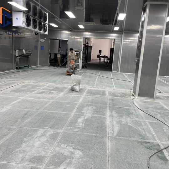 Water-Based Inorganic 4-9mm Polyurethane Cement Mortar for Heavy Machinery Factories