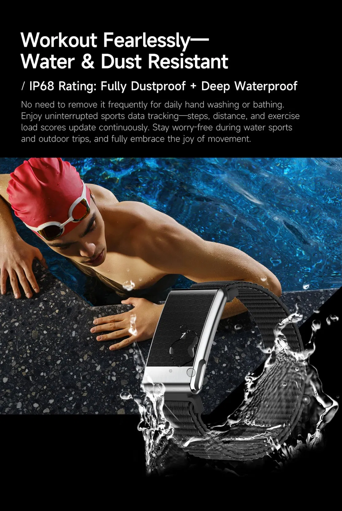 High Accuracy Custom Heart Rate Blood Oxygen ECG Hrv Sleep Monitor Fashion Smart Watch Band for Android Ios Phone