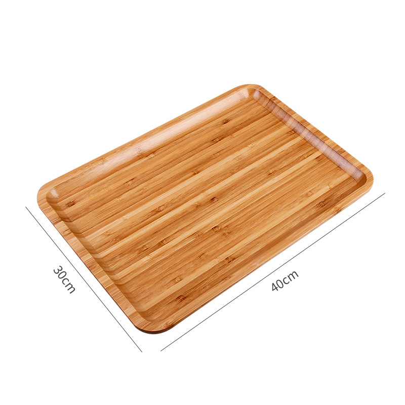 Elegant Bamboo Serving Tray for Dining and Events
