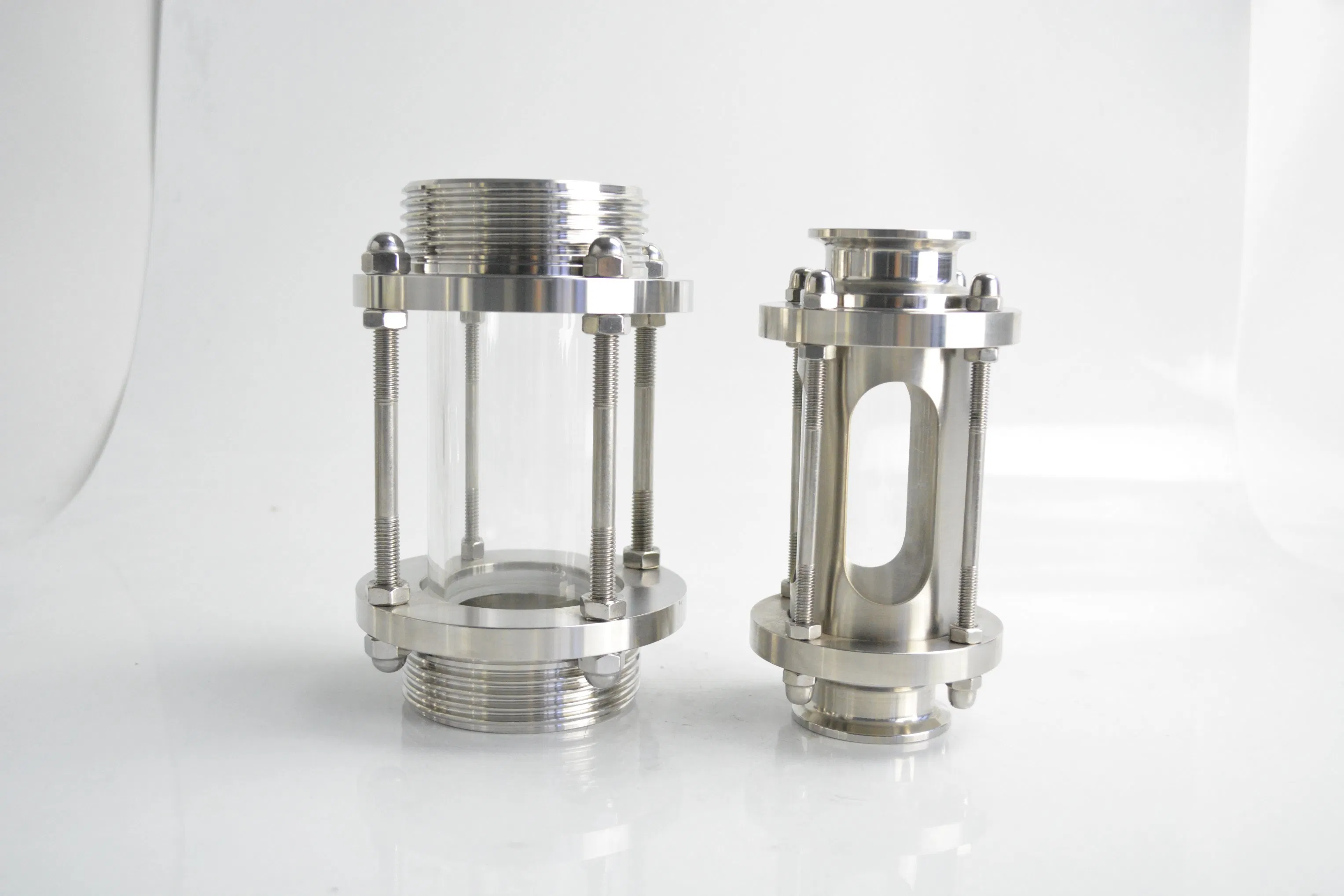 Sanitary Stainless Steel SS304 SS316L Stright Type Tri-Clamp Sight Glass