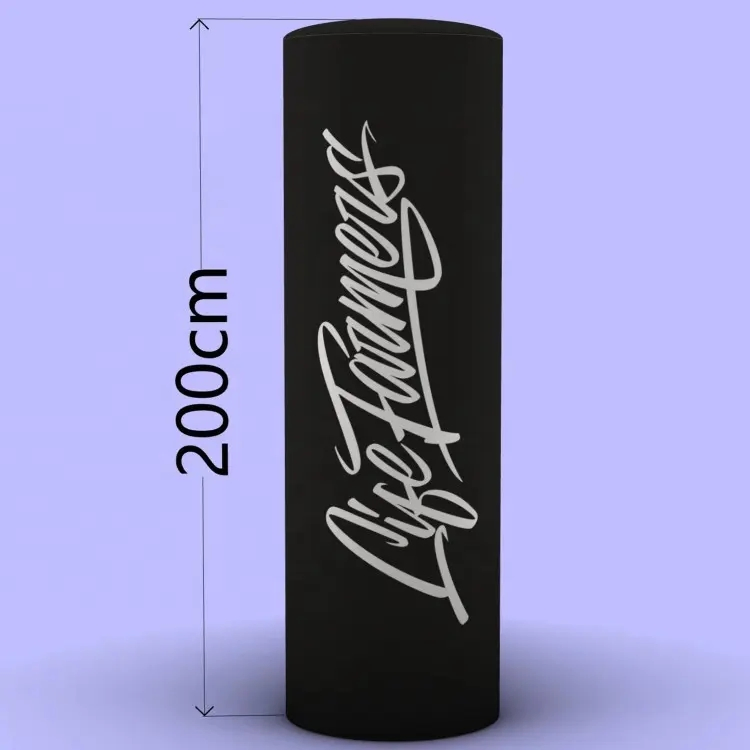 Boyi 2 M 3 M Inflatable Air Tube LED Pillar Inflatable Cones for Event Air Column