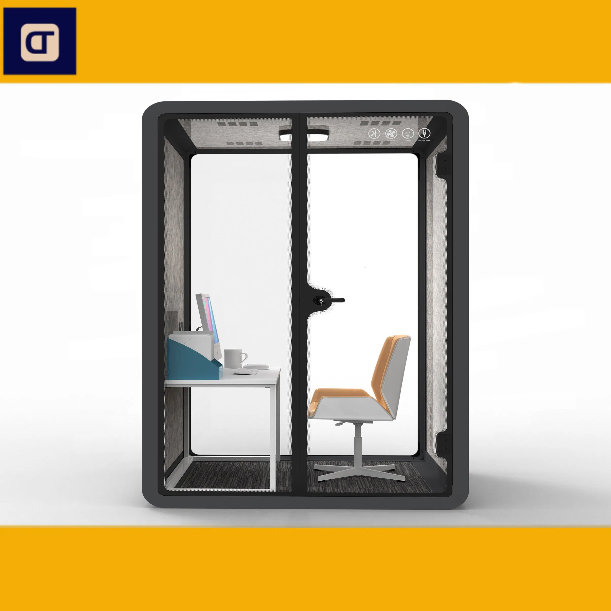 Prefabricated Meetting Room Office Pod Sound Proof