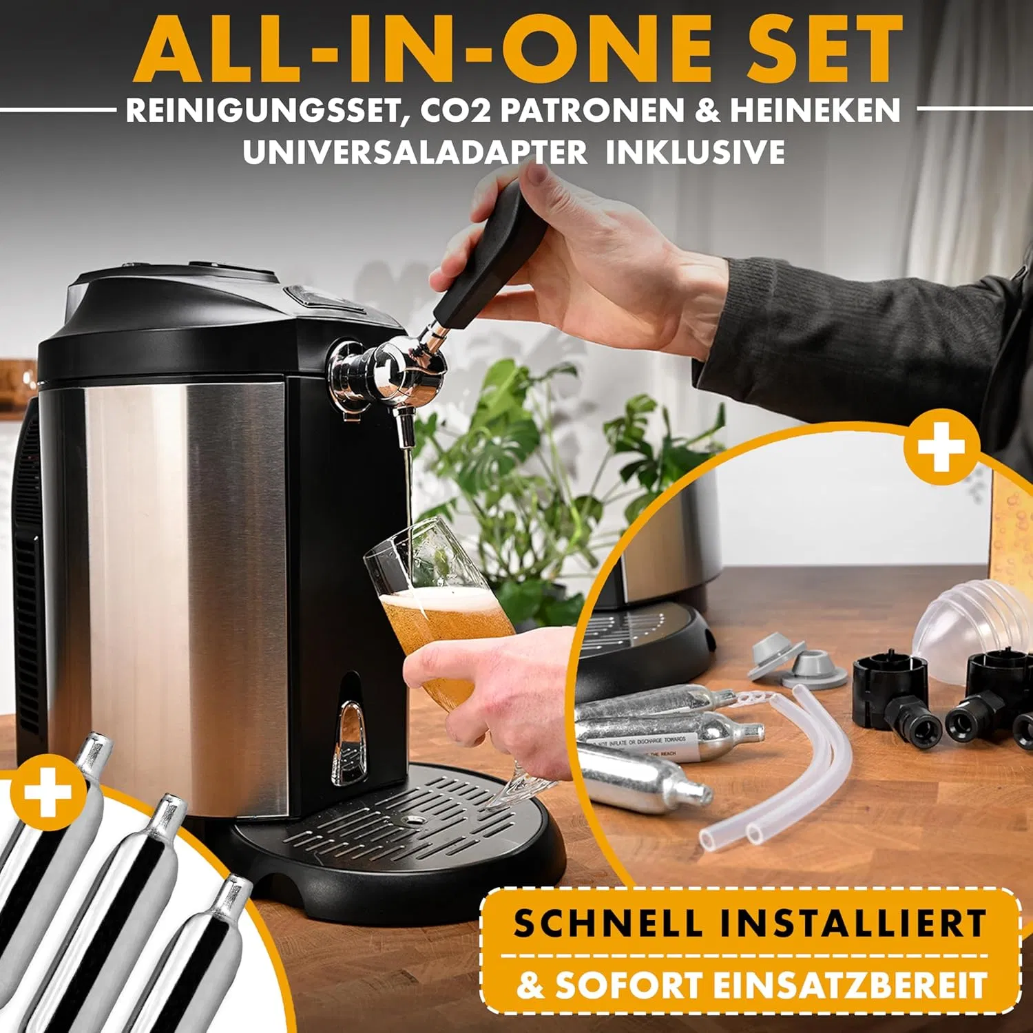 Draught Beer Cooler Machine Draft Beer Dispenser Kegerator Mini Kegerator