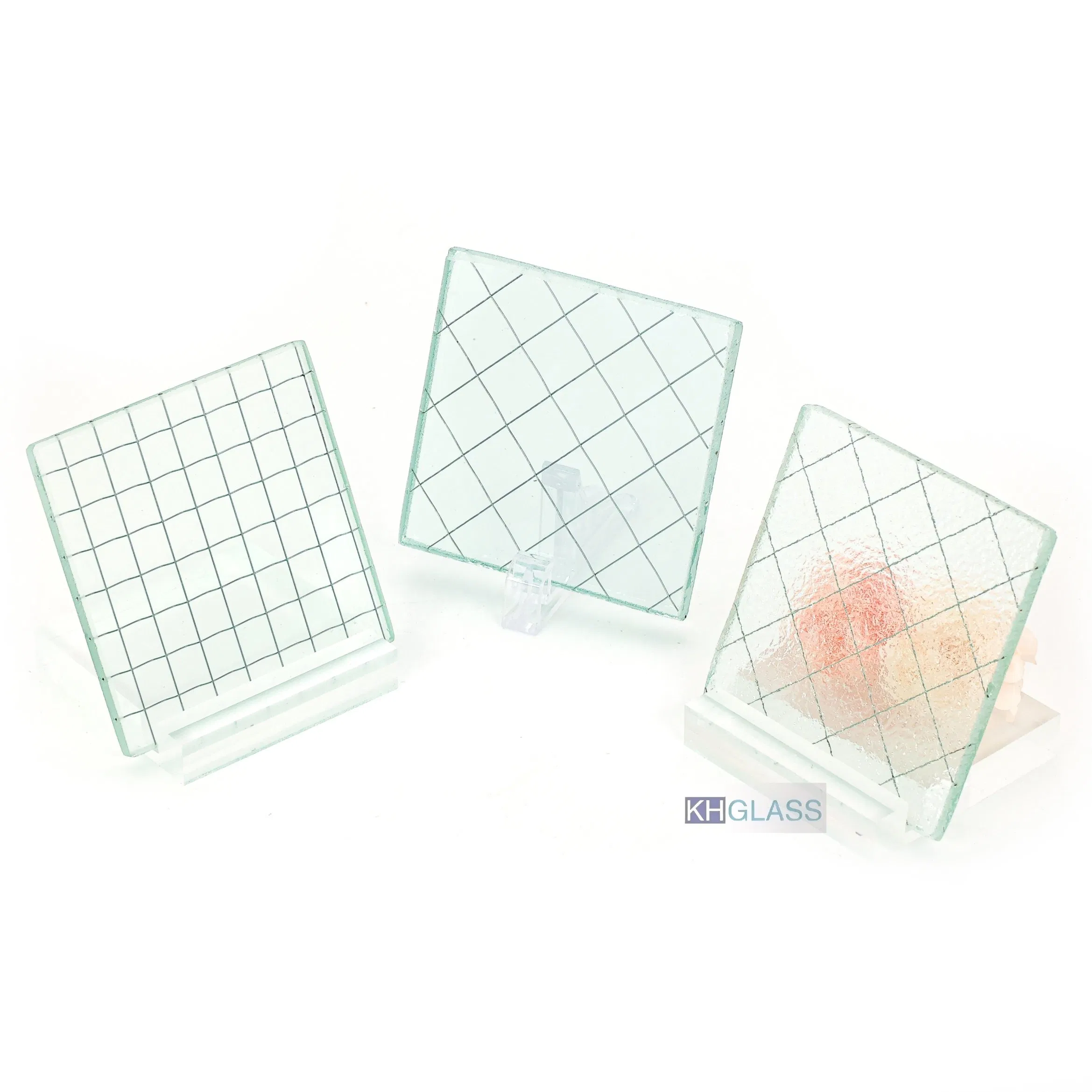6mm Fire Resistance Clear Wired Glass for Elegant Room Dividers