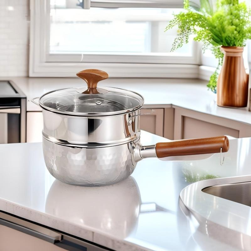 Кастрюля для молока антипригарная с удобной ручкой