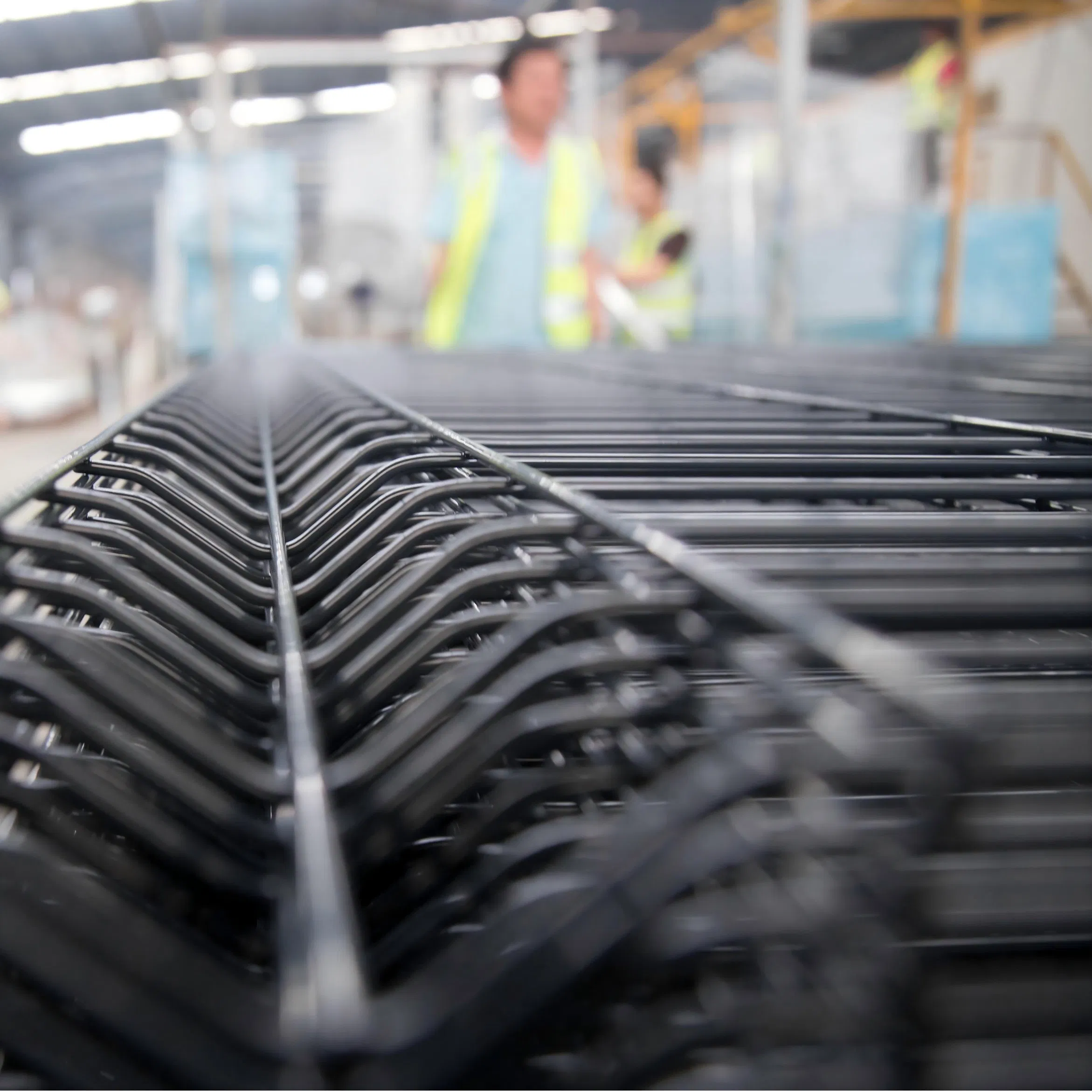 Durable Powder Coated 3D Fence Panels for Garden Spaces