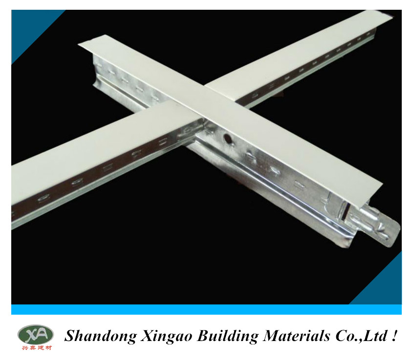 Galvanized Steel Ceiling Cassette Keel T-Grid Lightweight Steel Keel From Factory
