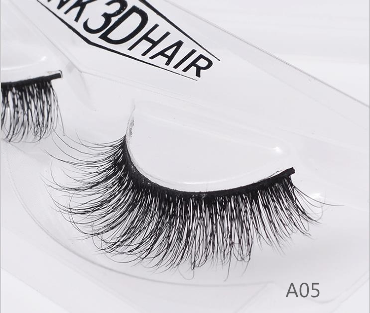 Labor Natural False Eyelashes 3D Mink Lashes Eyelash Extension for Makeup