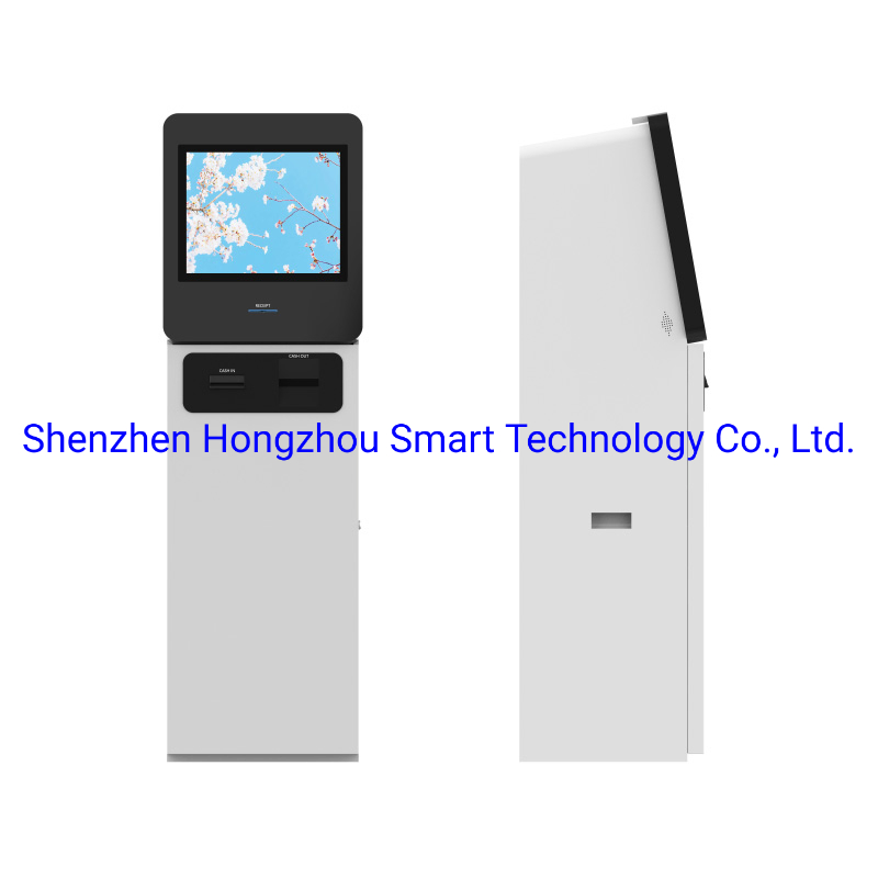 Latest Technology Bank ATM Kiosk Touch Screen Self Service Digital Interactive Kiosk Queuing Machine