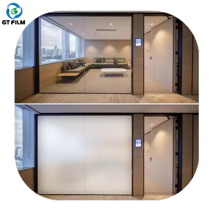 Smart Glass Smart Film Self-Adhesive Smart Film Smart Glass Opaque Transparent Smart Tint Film