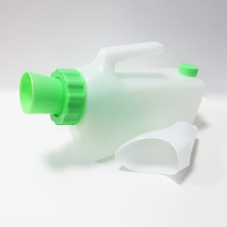 Plastic Urine Bottle, 1L Wholesale Big Capacity Hospital Portable Urine Bottle for Male