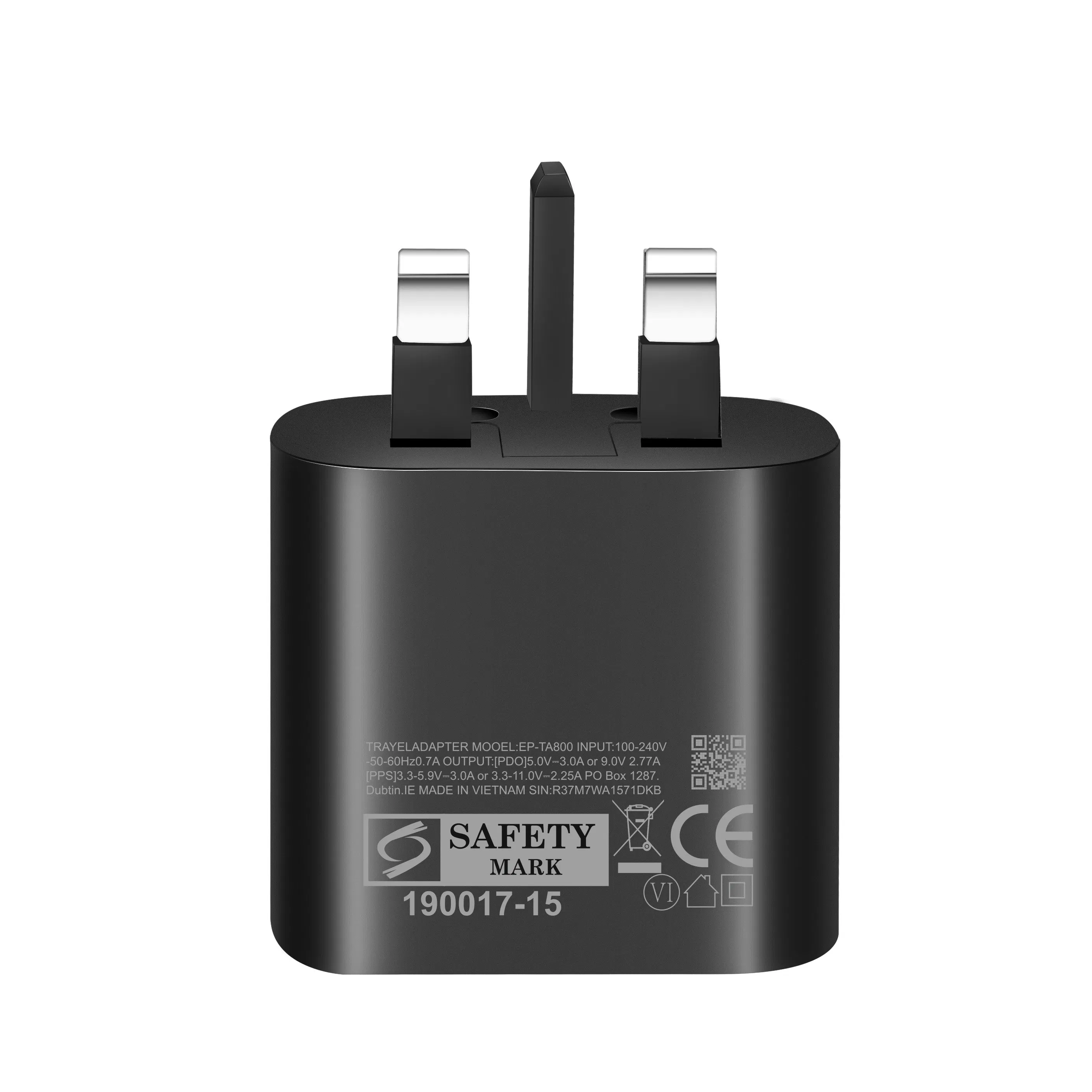 Universal UK EU Version Pd 20W 45W Mobile Phone Accessories Fast Charging 45W with Cables USB-C Power Adapter