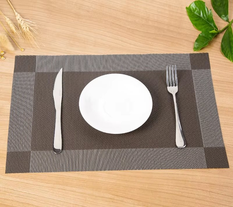 Luxury Rectangle Dining Placemat for Elegant Decor