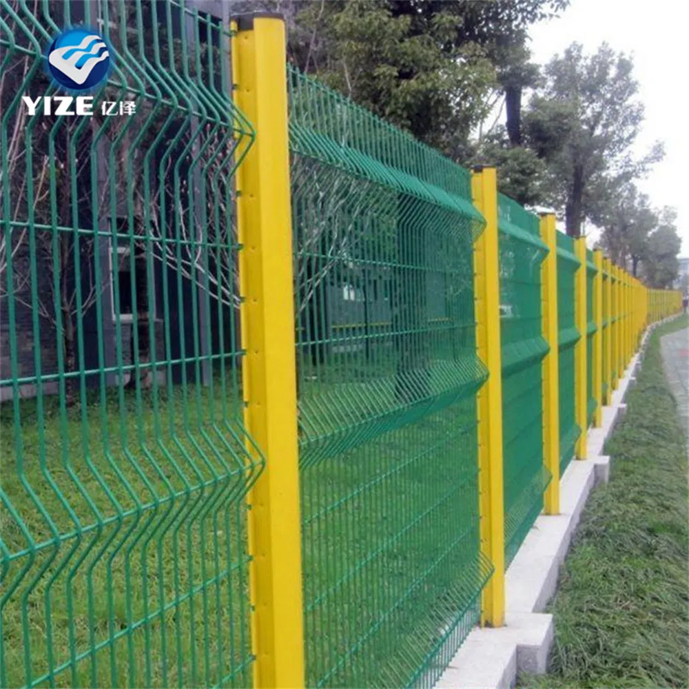 High Quality Durable 3D Welded Curved Wire Mesh Fencing