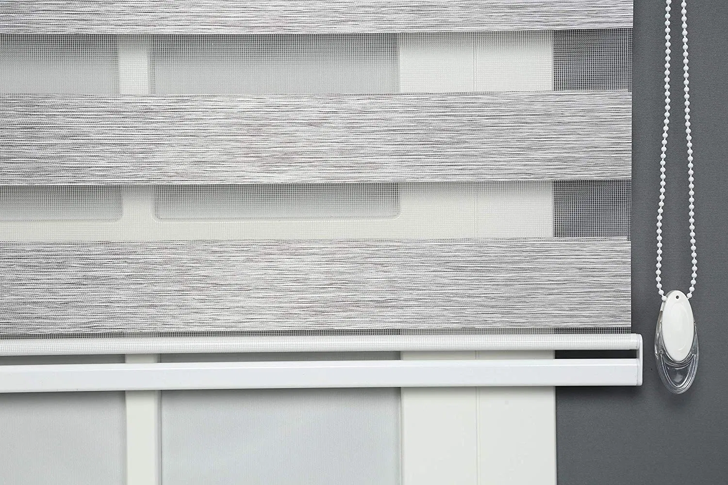 Shadesu Double Layered Fabric Zebra Sheer Shade