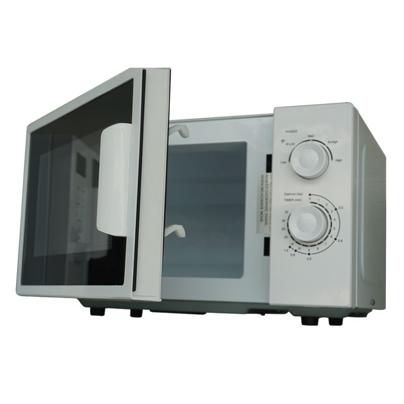20L Black&White Microwave Oven for Home