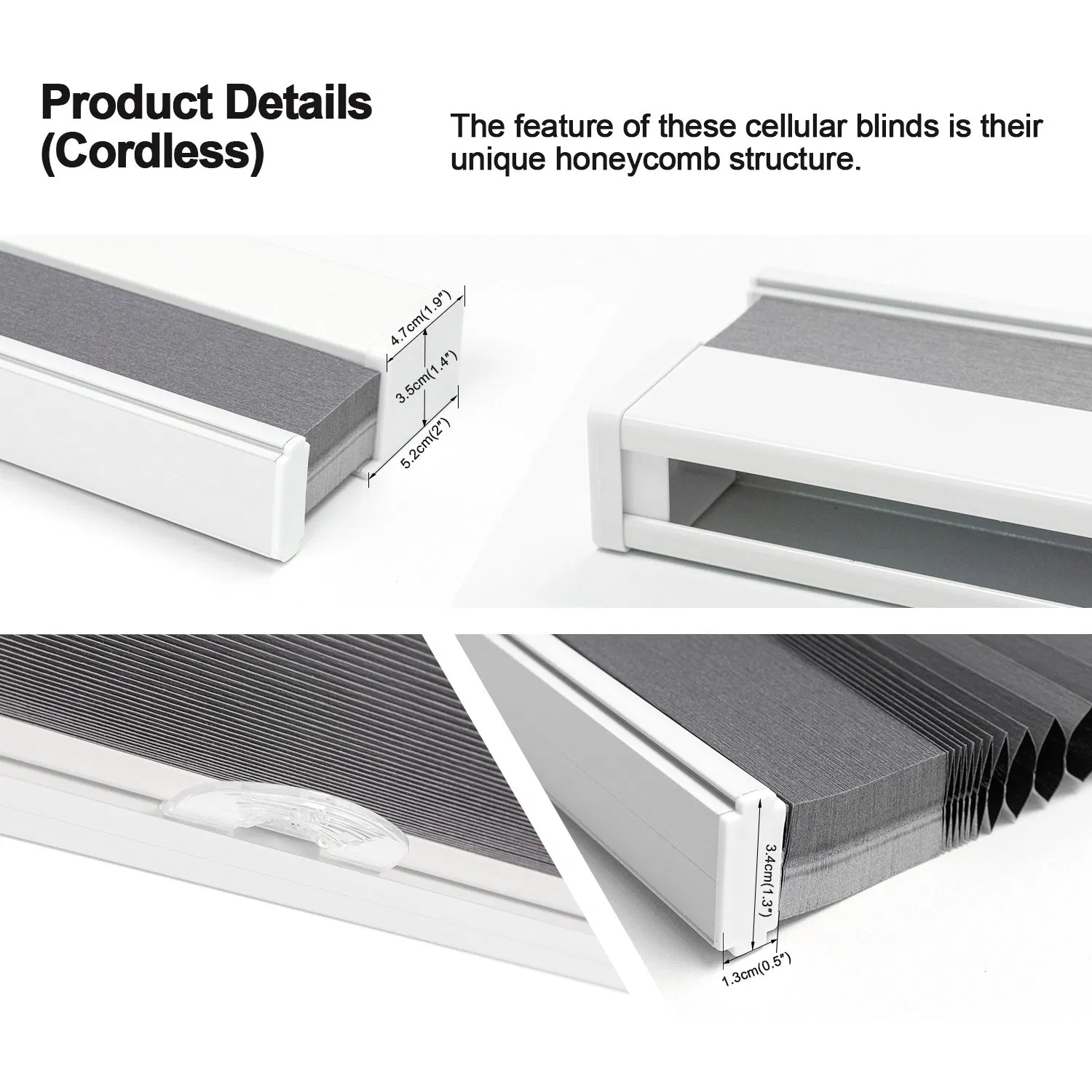 Pleated Blinds Honeycomb Blinds Windows Cordless Top Down Bottom Light Shades Cordless Honeycomb Blinds Contemporary Design Blinds