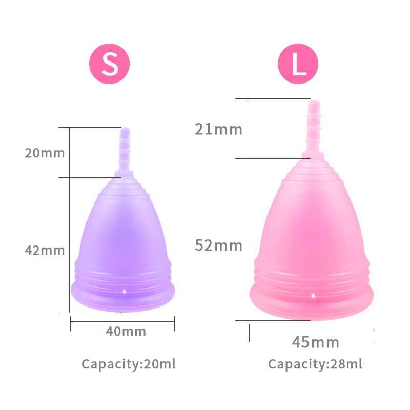 Manufacturing Process Menstrual Cup 100% Medical Silicone Copa Menstruelle Reusable Menstrual Easy Cup