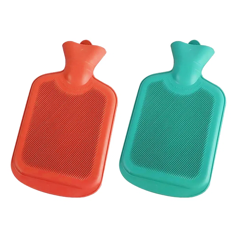 Nature Rubber PVC 2000ml 1000ml 500ml BS Hot Water Bottle