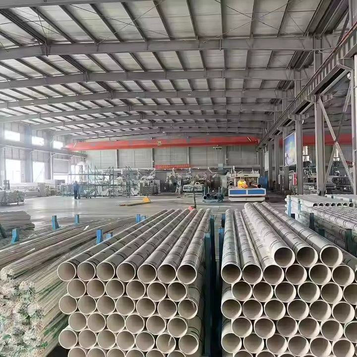 UPVC PVC Pipe 50mm 250mm Pipe ISO Certificated for Water Supply PVC Drainage Pipe