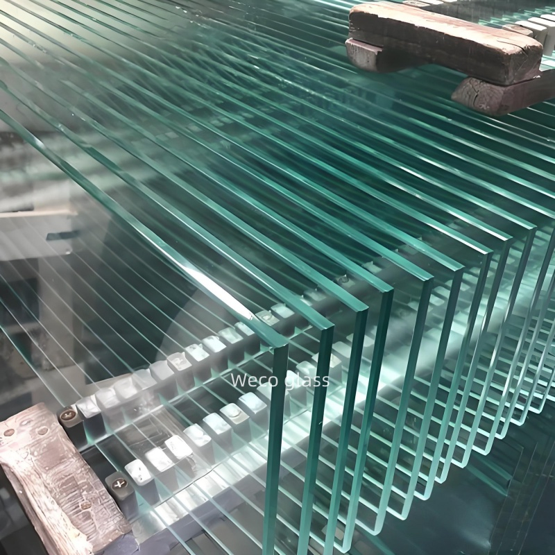 Low Maintenance Customized Size Toughened Tempered Glass for Glass Walls