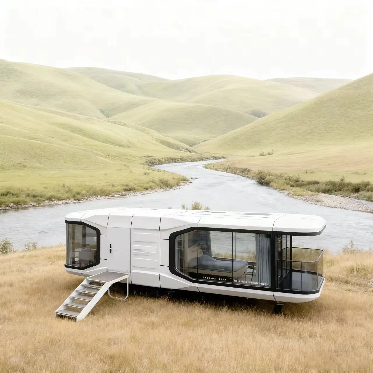 Intelligent Mobile Residence Prefab Space Capsule House